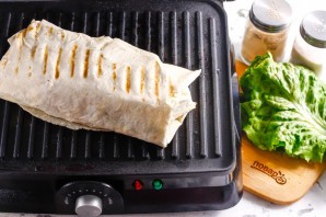 Курица гриль в лаваше