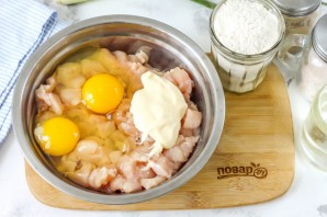 Куриные котлеты "Растрепки"