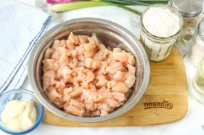 Куриные котлеты "Растрепки"