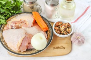 Куриный паштет с орехами