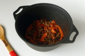 Кускус с овощами и мясом