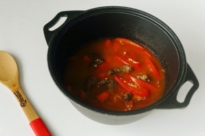 Кускус с овощами и мясом