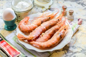 Лангустины в кляре Лангустины в кляре