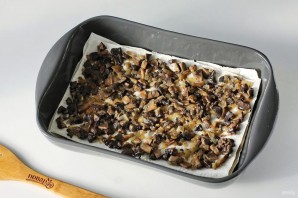 Лазанья из лаваша с курицей