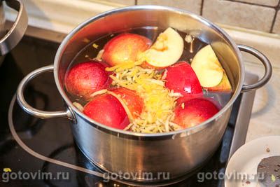 Лимонад яблочный с имбирем