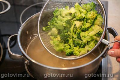 Макароны с брокколи и сыром