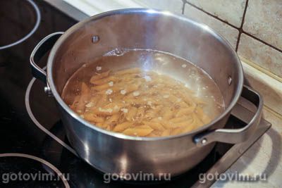 Макароны с брокколи и сыром