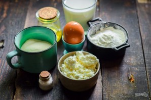 Манники с творогом на сковороде Манники с творогом на сковороде