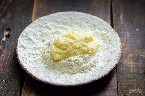 Манники с творогом на сковороде Манники с творогом на сковороде