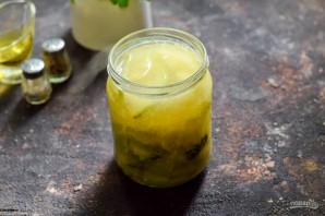 Маринованные кабачки с горчицей на зиму