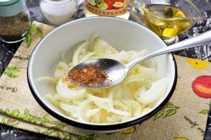 Маринованный лук по-корейски