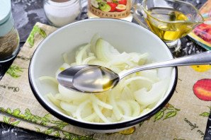 Маринованный лук по-корейски