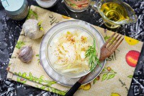 Маринованный лук по-корейски