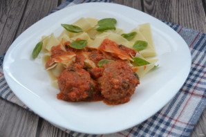 Митболы в томатном соусе Митболы в томатном соусе