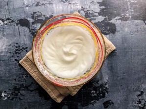 Морковная запеканка с курагой