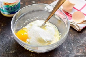 Оладьи из яблок и манки