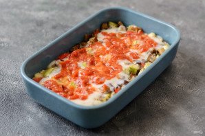 Овощная лазанья от Джейми Оливера