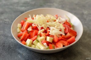 Овощная лазанья от Джейми Оливера