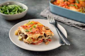Овощная лазанья от Джейми Оливера