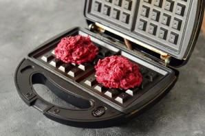 Овощные вафли