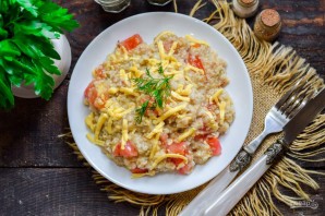 Овсянка с тунцом Овсянка с тунцом