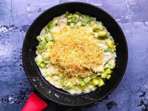 Паста с кабачками в сливочном соусе