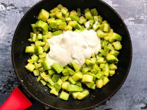 Паста с кабачками в сливочном соусе