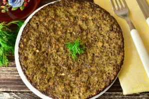 Печеночная запеканка в мультиварке