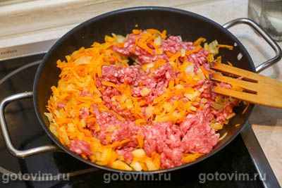 Пирог из лаваша с мясом и сыром Пирог из лаваша с мясом и сыром