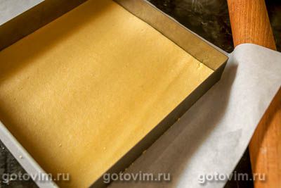 Пирог с абрикосовым вареньем