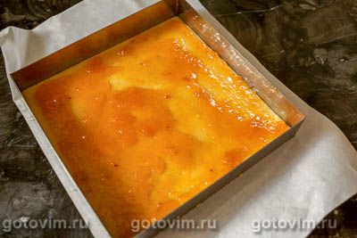 Пирог с абрикосовым вареньем