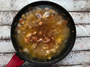 Плов из булгура с индейкой