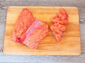 Плов из горбуши