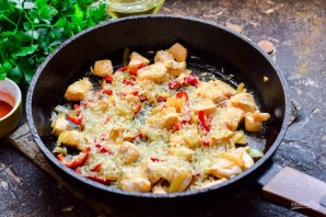 Плов с курицей и ананасом Плов с курицей и ананасом