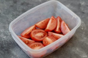 Помидоры с морковью по-корейски