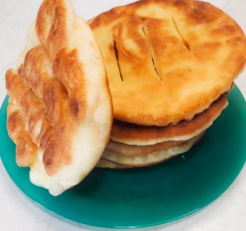 Рецепт пышных лепешек на кефире