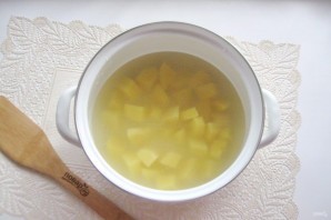 Рисовый суп с тушенкой