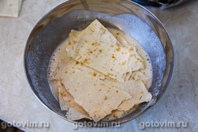 Рваный пирог из лаваша с капустой Рваный пирог из лаваша с капустой