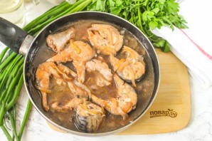 Рыба в винном соусе