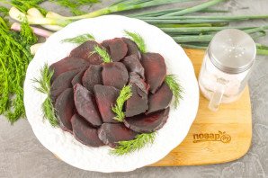 Салат из свеклы с имбирем