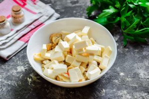 Салат "Кальмаровый пир" Салат "Кальмаровый пир"