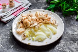 Салат "Кальмаровый пир" Салат "Кальмаровый пир"