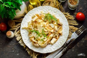 Салат "Кальмаровый пир" Салат "Кальмаровый пир"