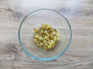 Салат с курицей и белыми грибами