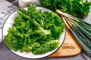 Салат с тунцом и грейпфрутом