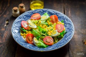 Салат "Средиземноморский" с тунцом Салат "Средиземноморский" с тунцом