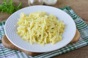 "Селедка под шубой" с морской капустой