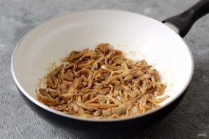 Сэндвич с грибами и сыром