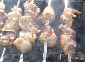 Шашлык на молоке