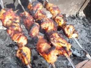 Шашлык на молоке